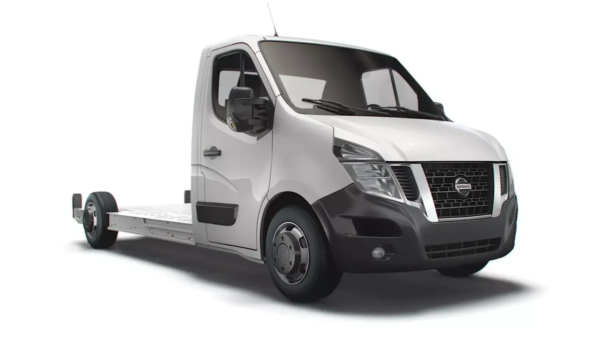Nissan NV400 FWD LL35 L3H1 Platform Cab 2014 3D model