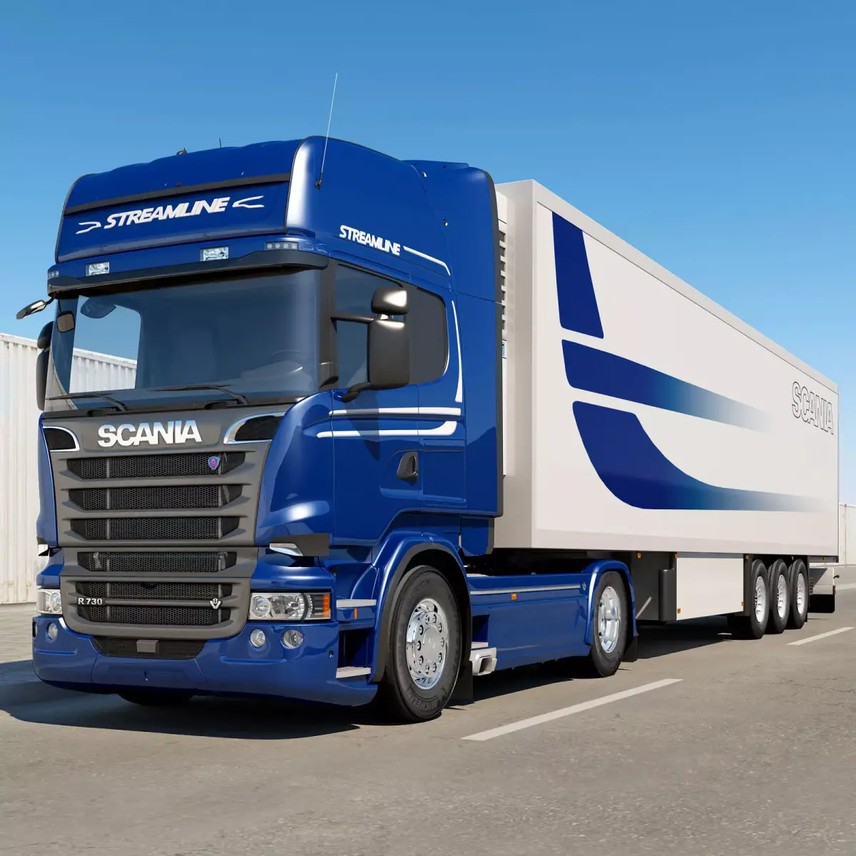 Streamline truck 2013 3D model