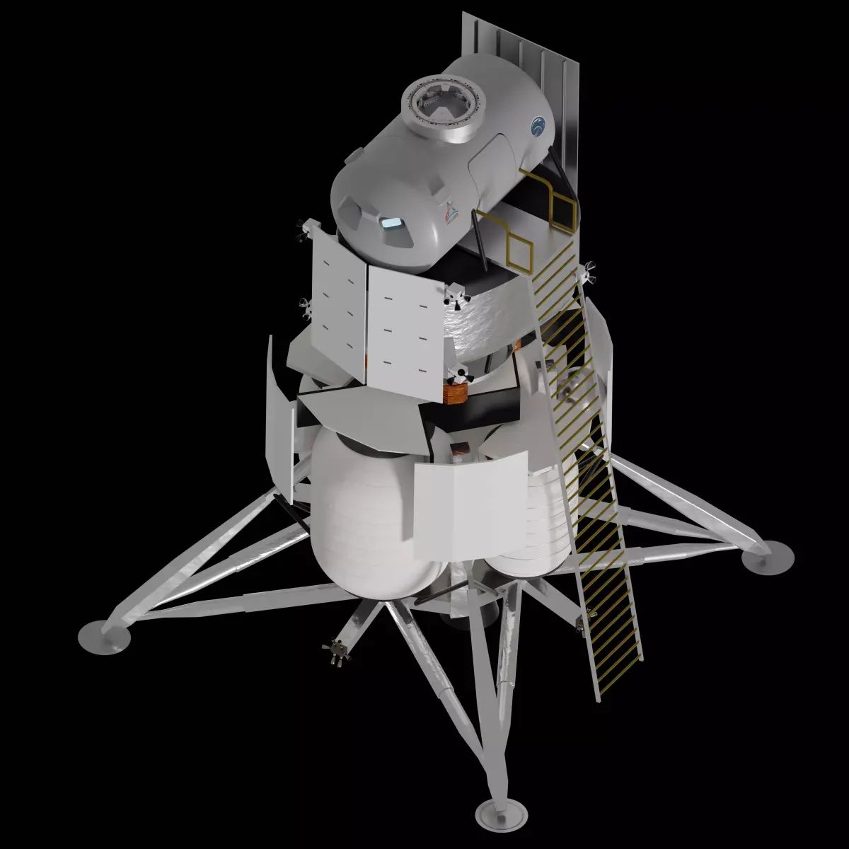 National Team Integrated Lander Vehicle 3D model