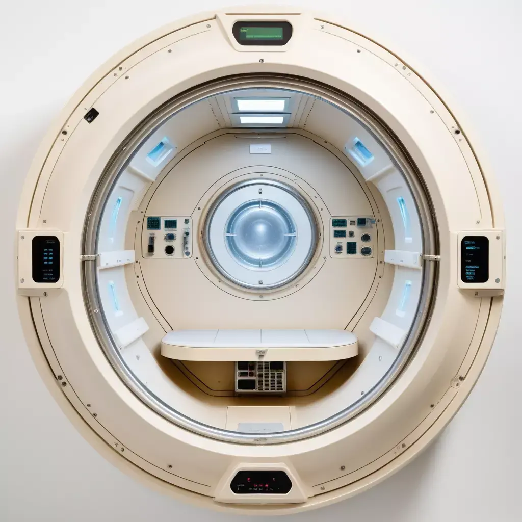 SciFi Cryo Pod Habitat Module 3D model