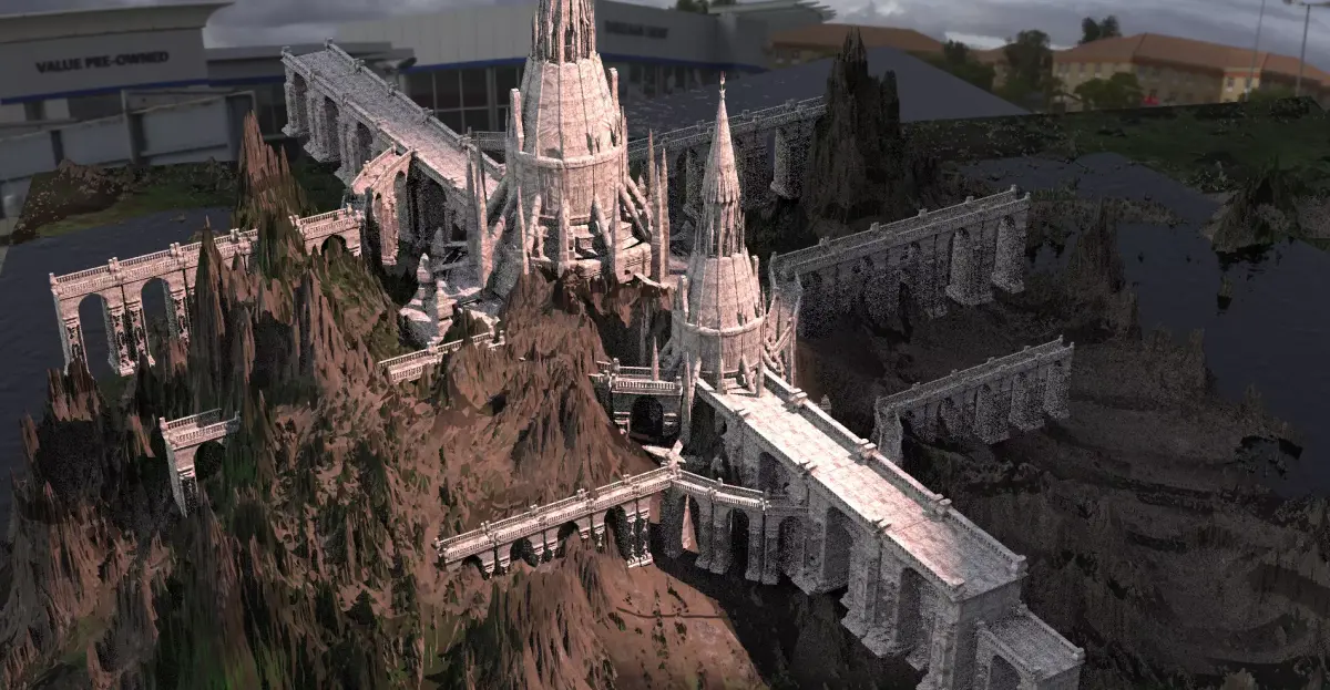 Narnia Fortress 1 3D model