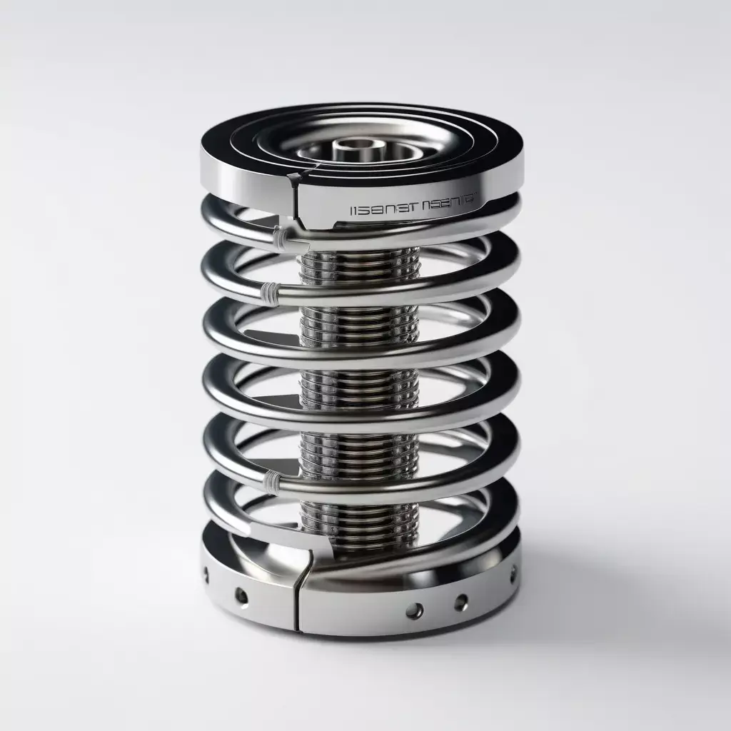Futuristic Cybernetic Spine Implant 3D model