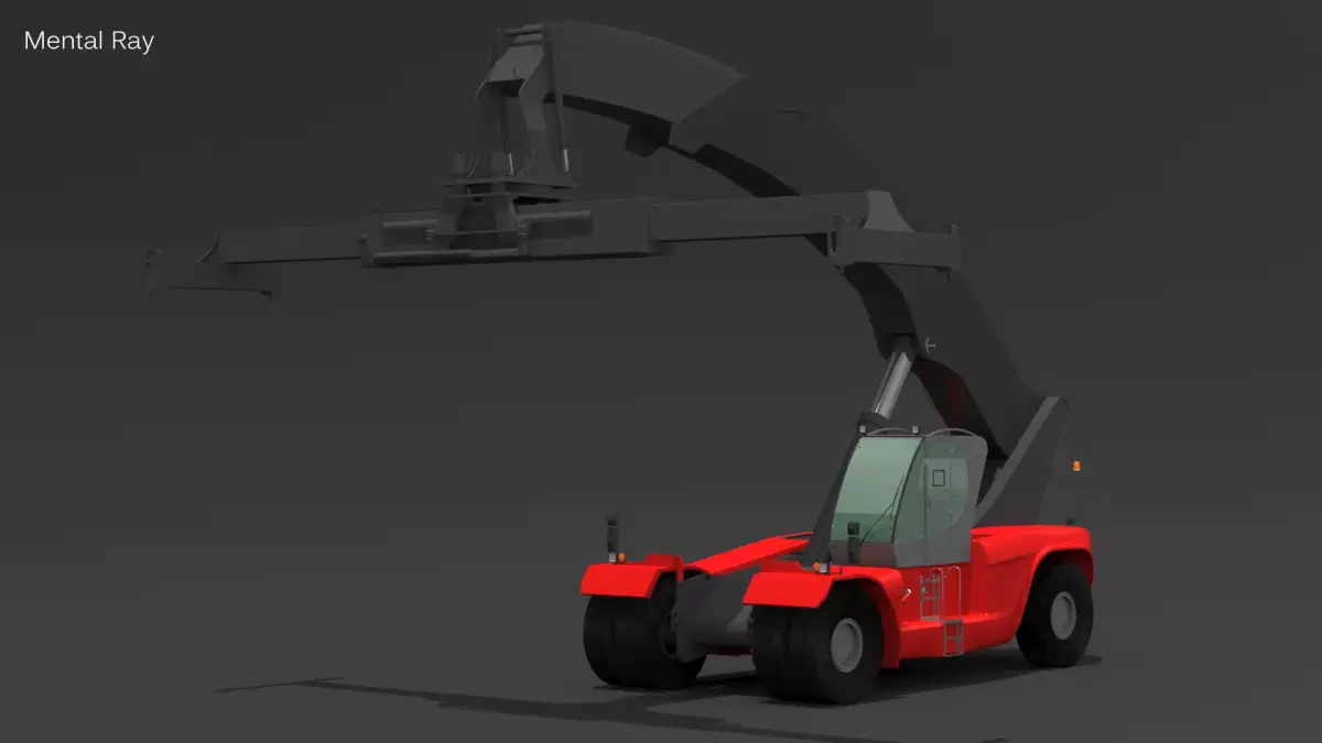 Reach Stacker 3D model purchase