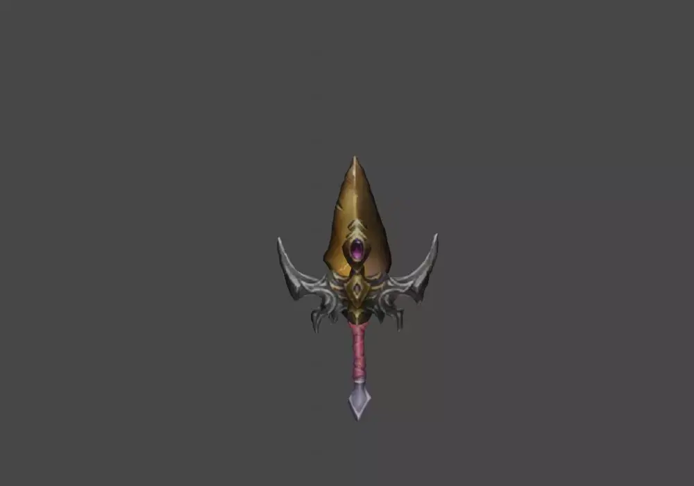 Zeloeman Sword A 55 Low-poly 3D model