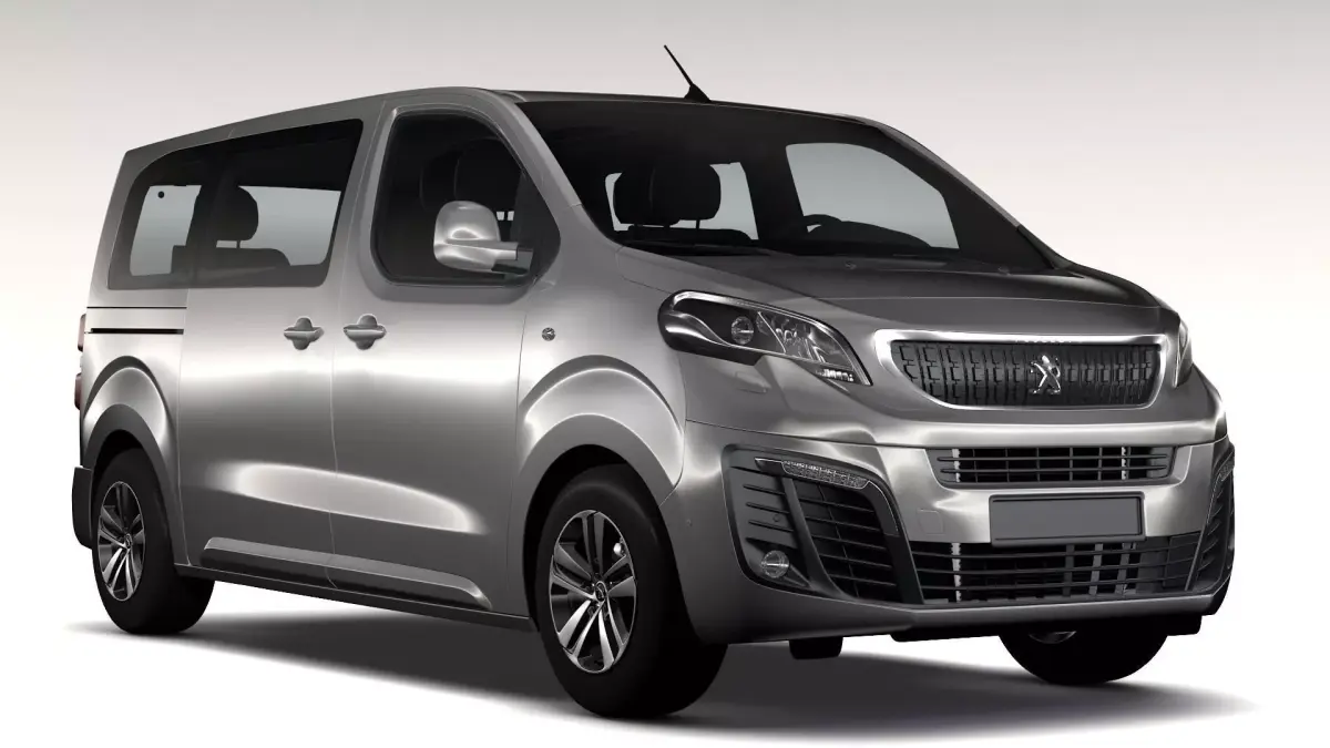 Peugeot Traveller L2 2017 3D model
