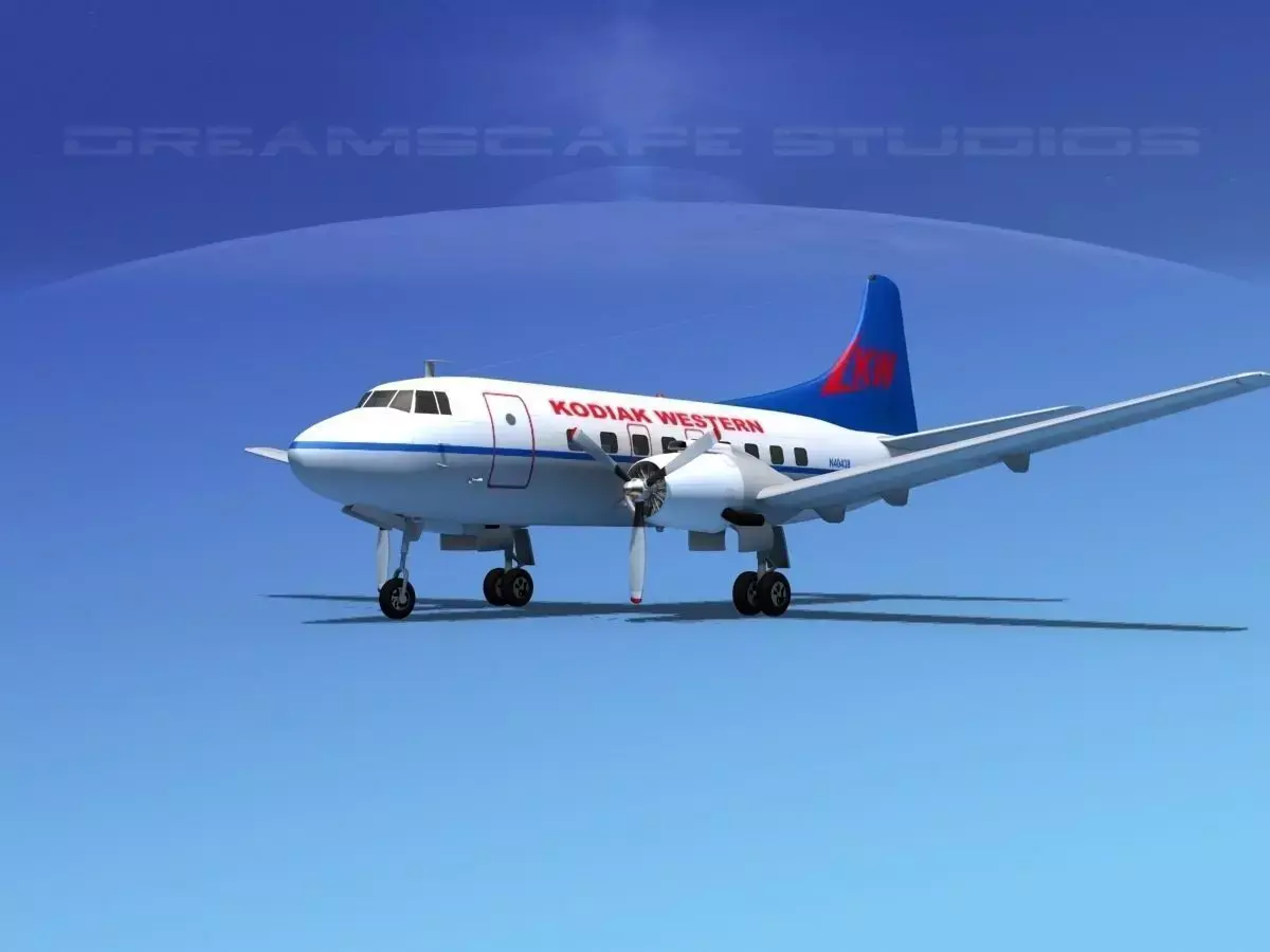 Martin 404 Kodiak Western Alaska 3D model