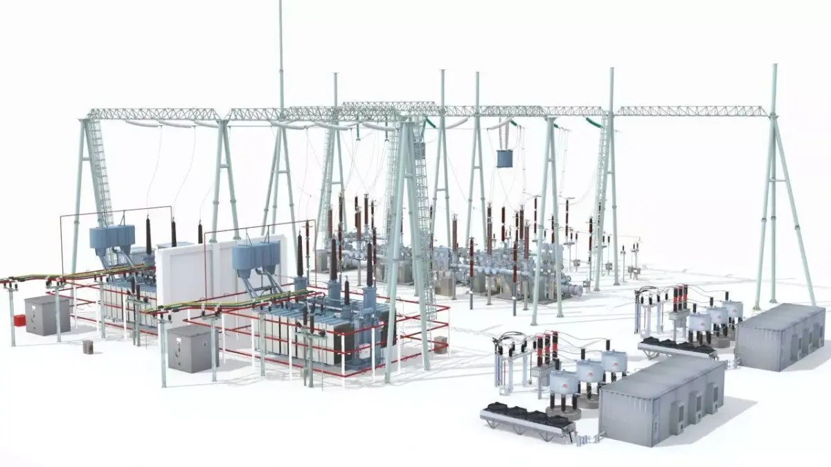 Electrical Power Equipment 1 3D model
