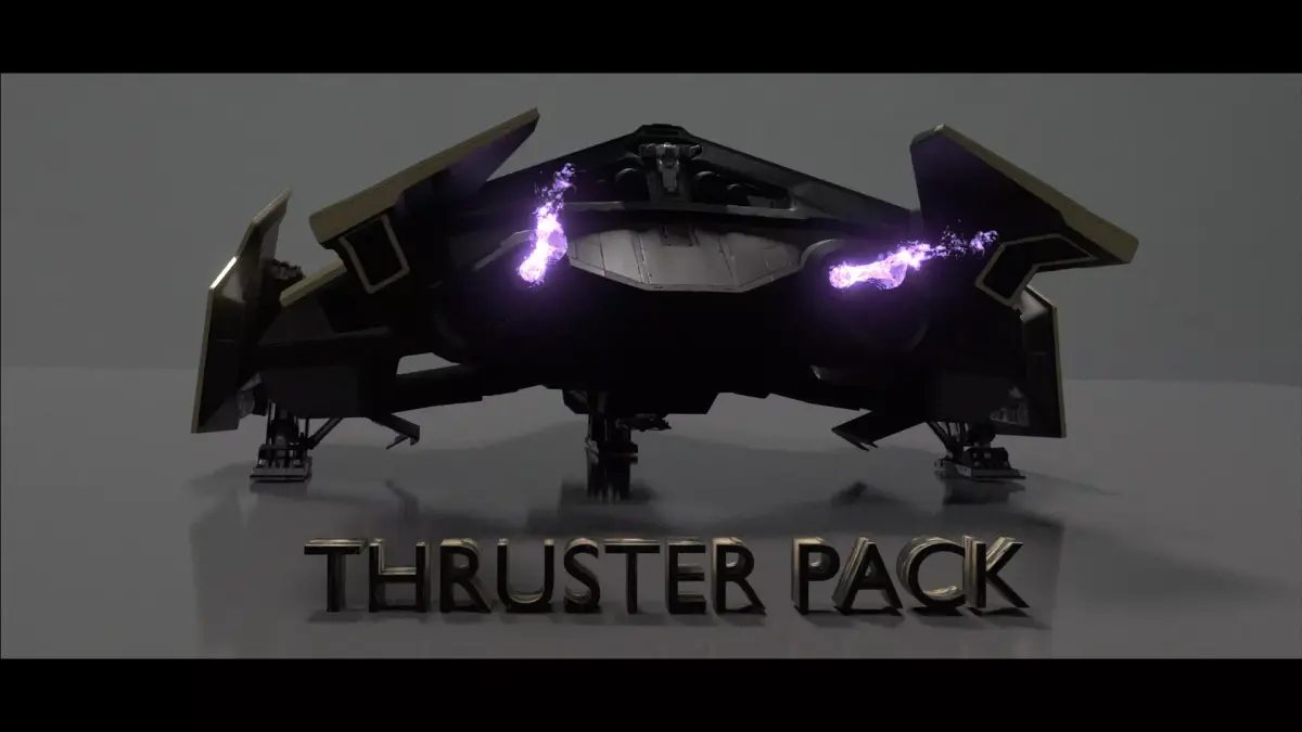 Thrusters Pack VDB  3D model