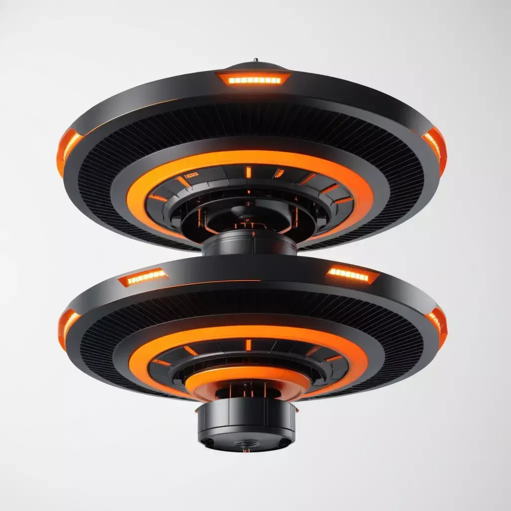SciFi Hover Device Module 3D model