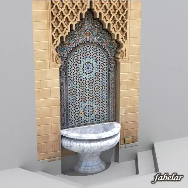 Fountain 05 3D model