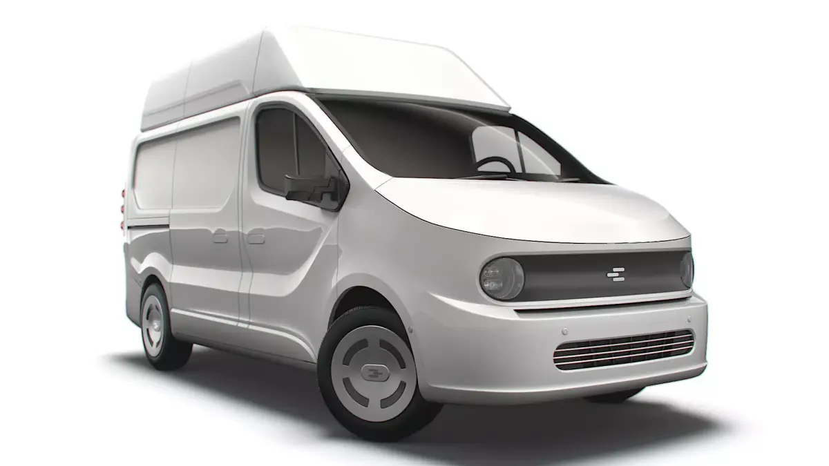 Generic EV Mid Van L1H2 2023 3D model