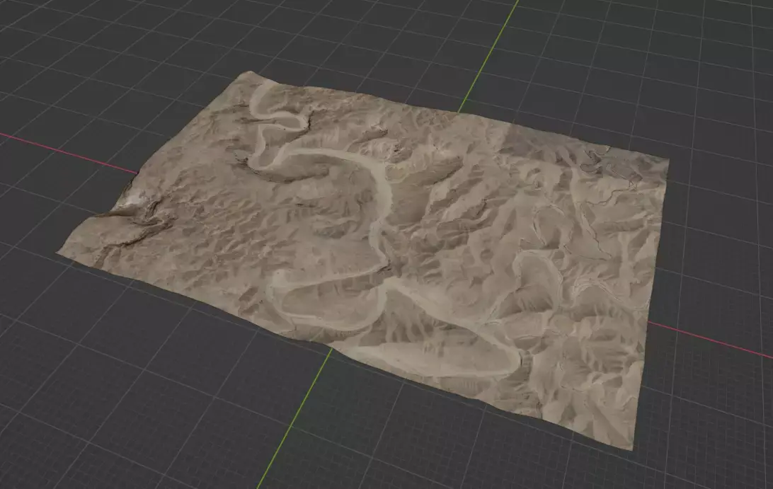 Dessert  Racing Track Free low-poly 3D model