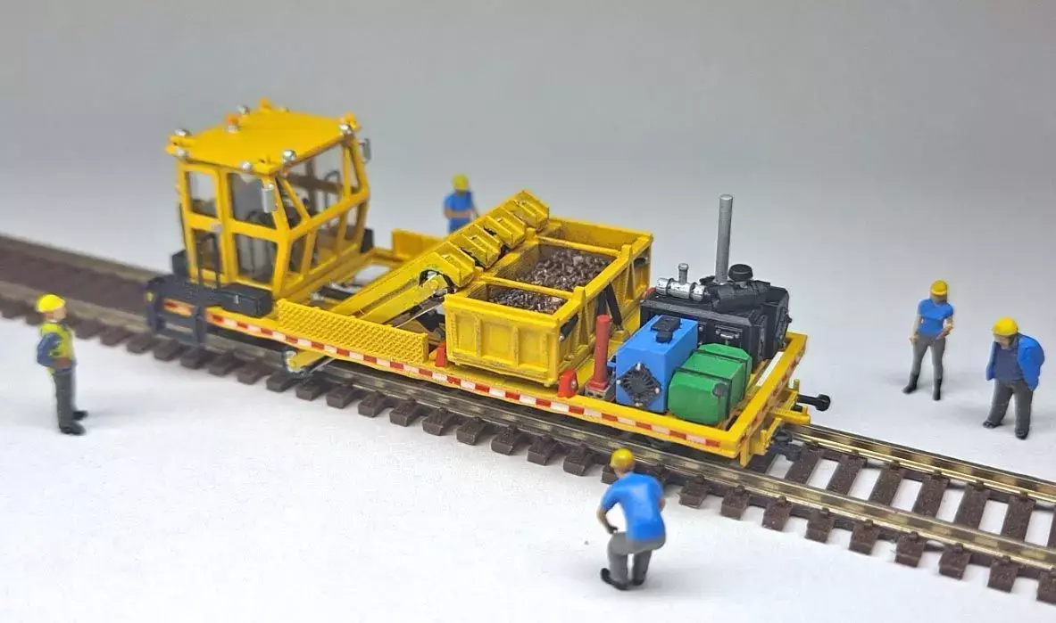 HO Scale Metal Reclaimer MOW 3D print model