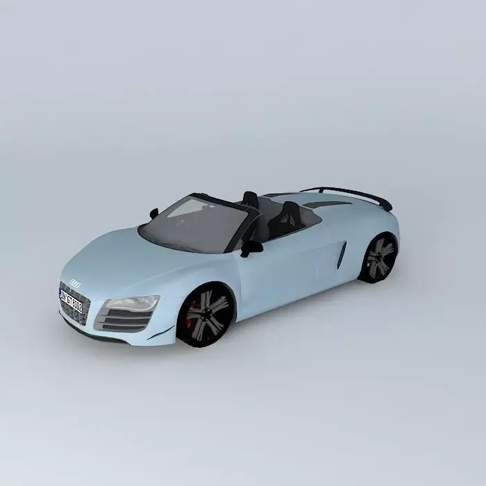 Audi R8 GT Spyder Typ 42 2012 Free 3D model