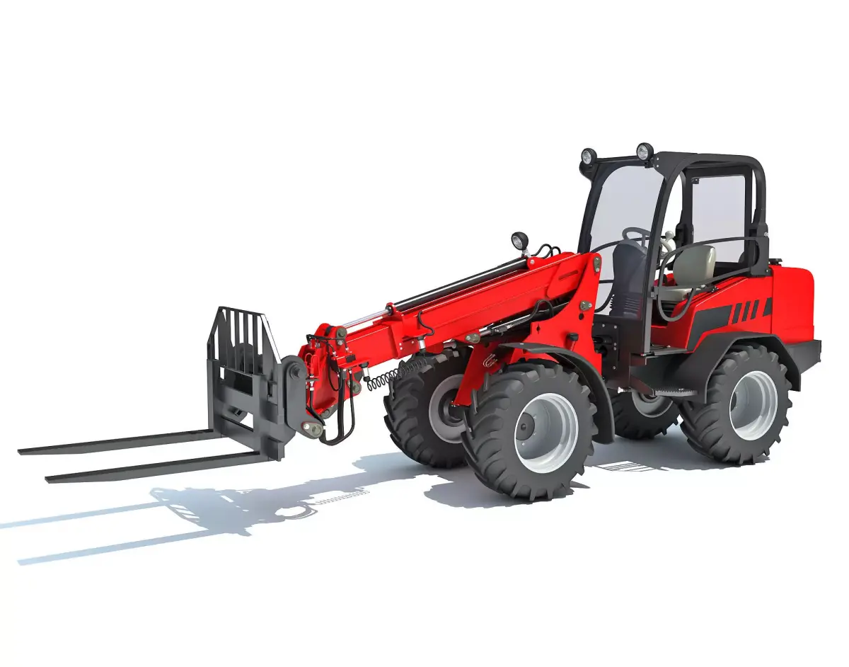 Telescopic Telehandler 3D model