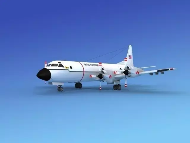 Lockheed P-3 Orion USN3 3D model