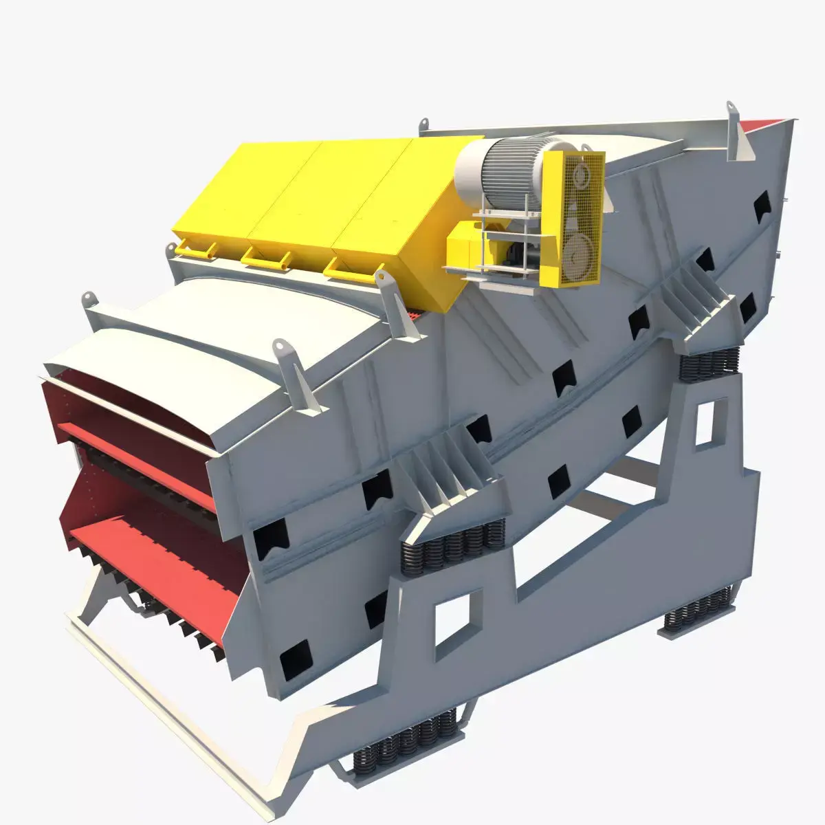zaranda secundaria 3D model