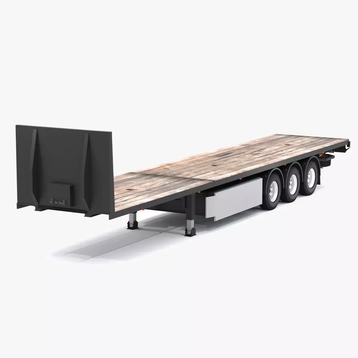 Industrial Trailer 3D model