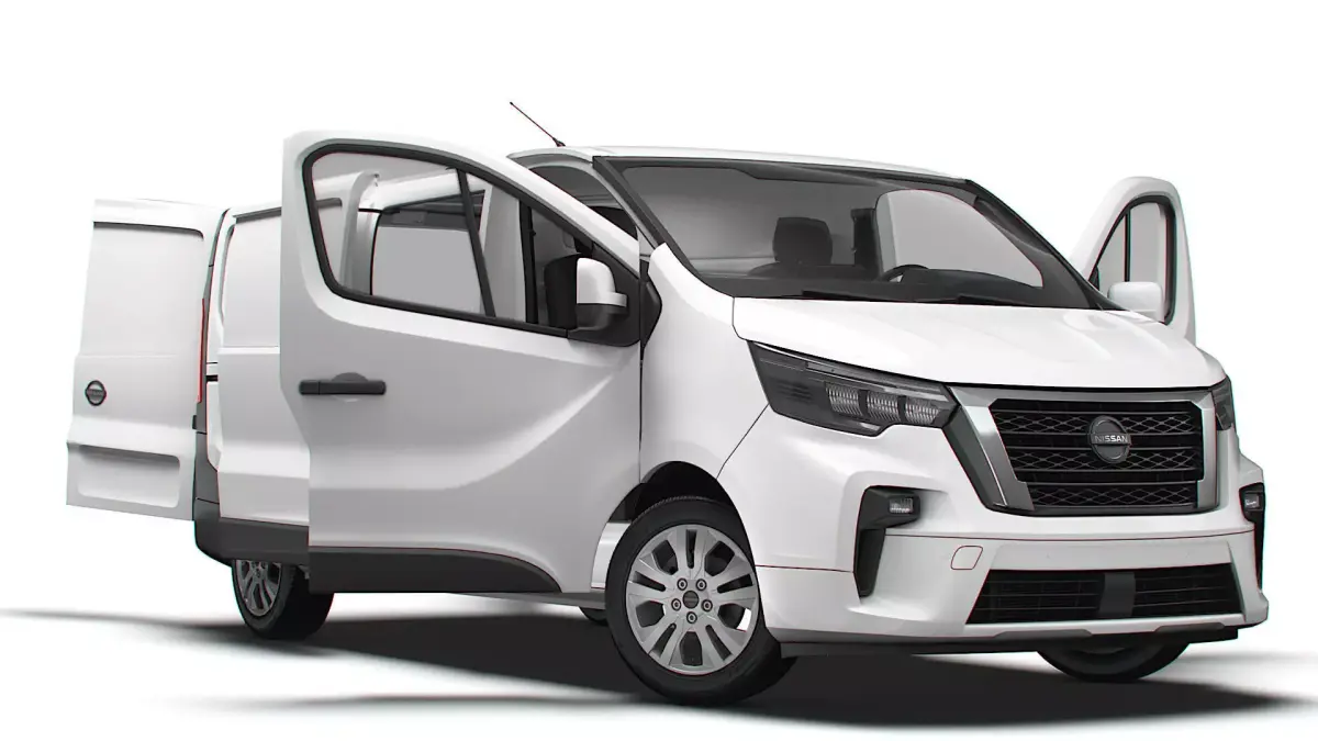 Nissan Primastar Van L2H1 HQInterior 2026 3D model