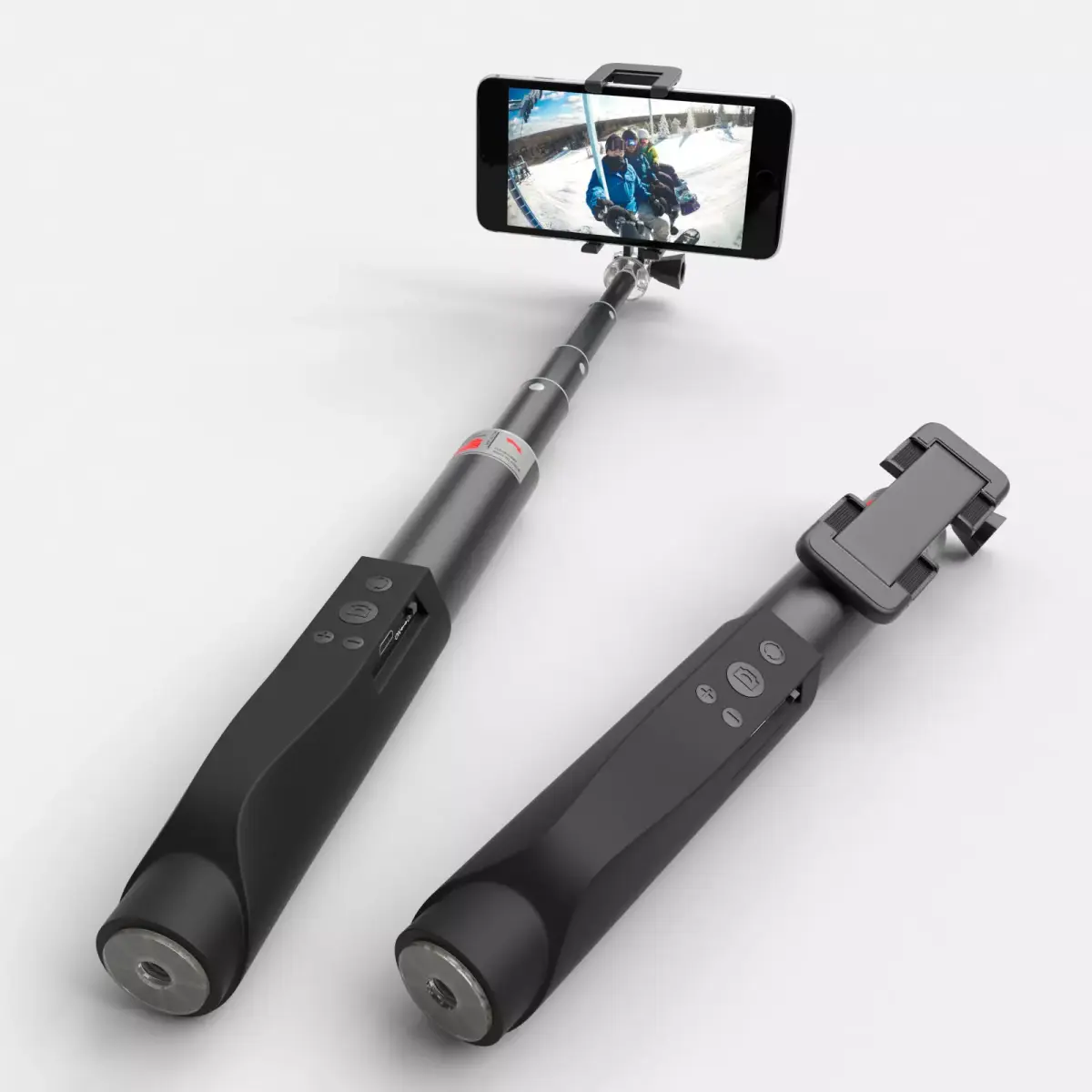 Selfie Stick monopod 3D model 3D model