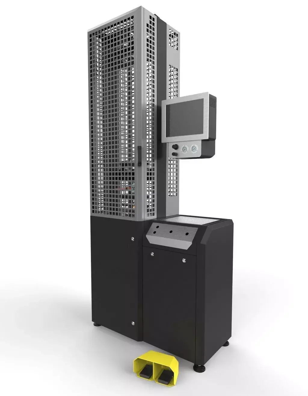 Stand for shock absorber diagnostics 3D model