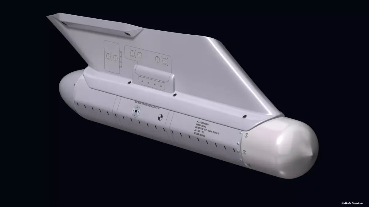 HARM Targeting System ASQ-213A 3D model