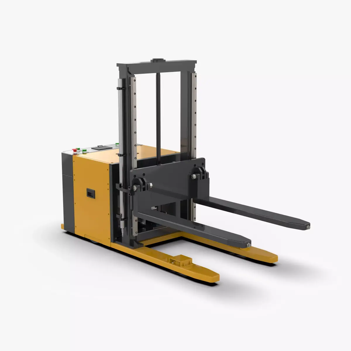 AGV Forklift Stacker 3D model