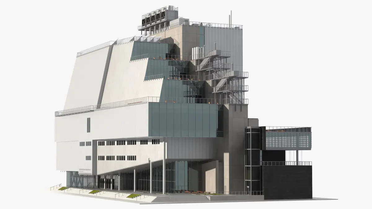 Whitney Museum of American Art 3D model