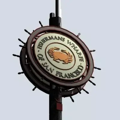 Fishermans Wharf 3D model