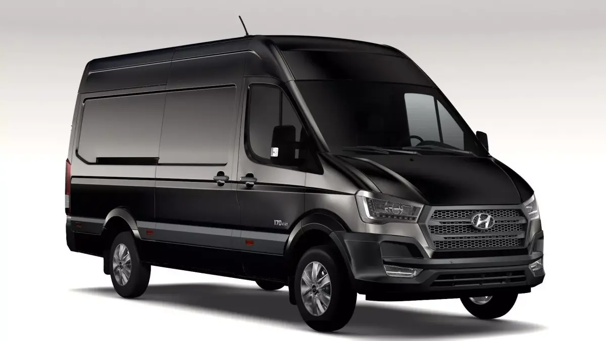 Hyundai H350 Van LWB 2017 3D model
