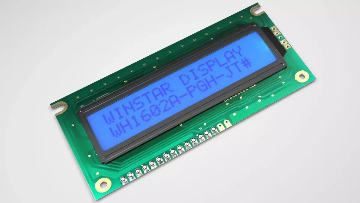Liquid Crystal Display Screen Component 3D model