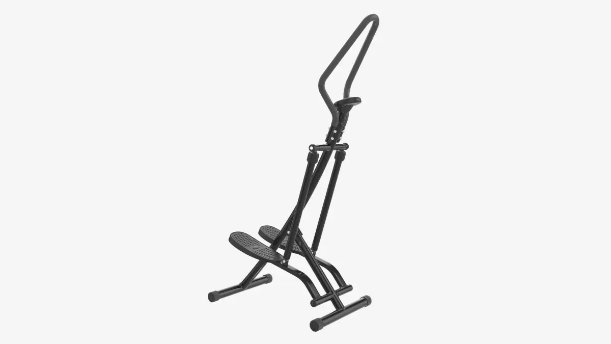 Step machine for fitness exercise 3D model