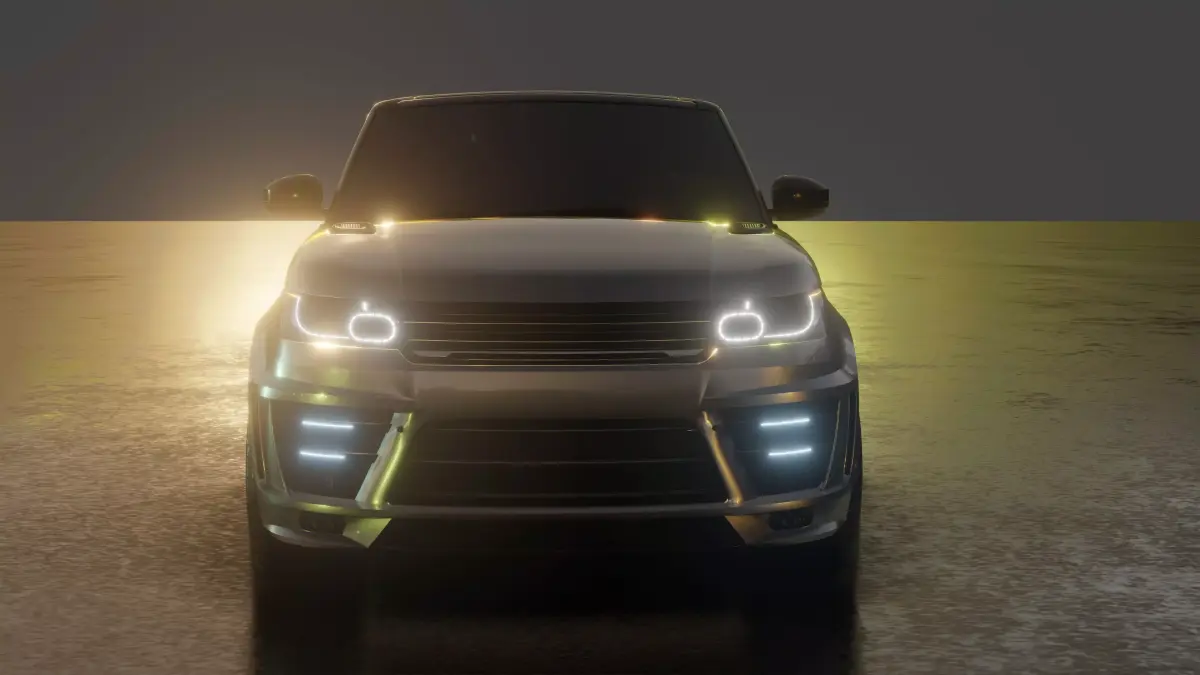 2016 Custom Land Rover Range Rover Sport Free 3D model