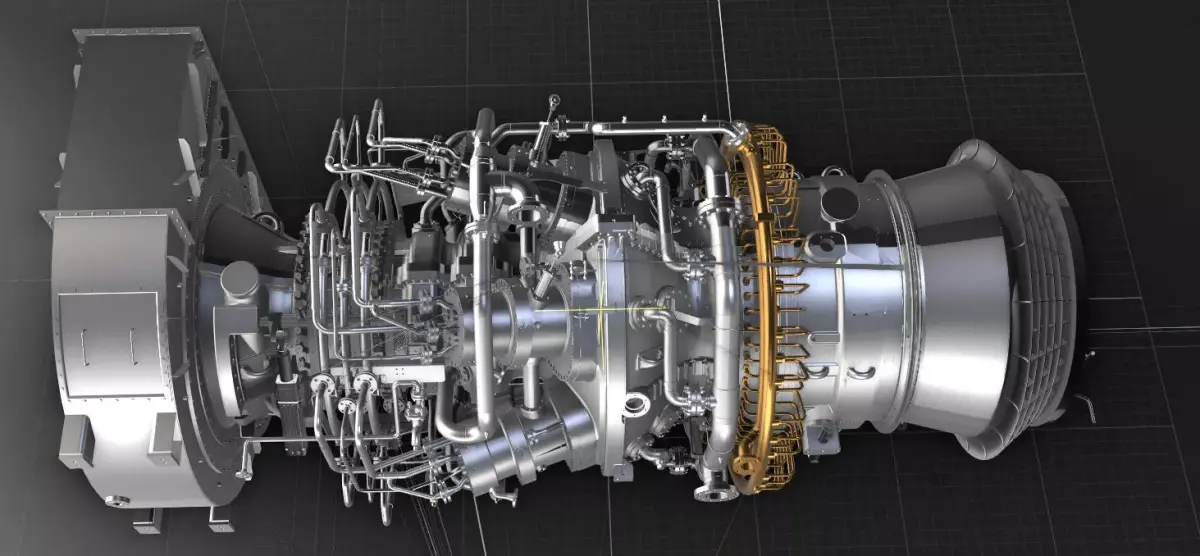 Gas turbine engine 3D model