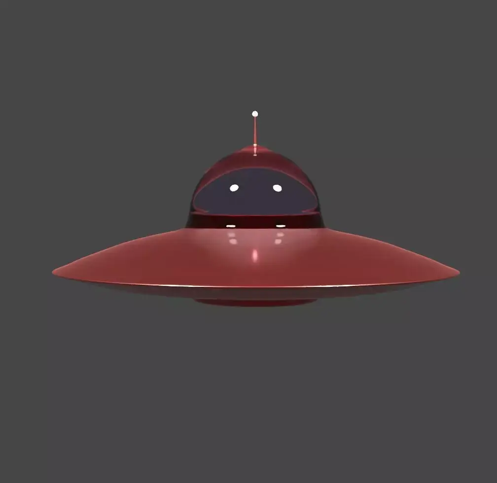 Flying UFO 3D model