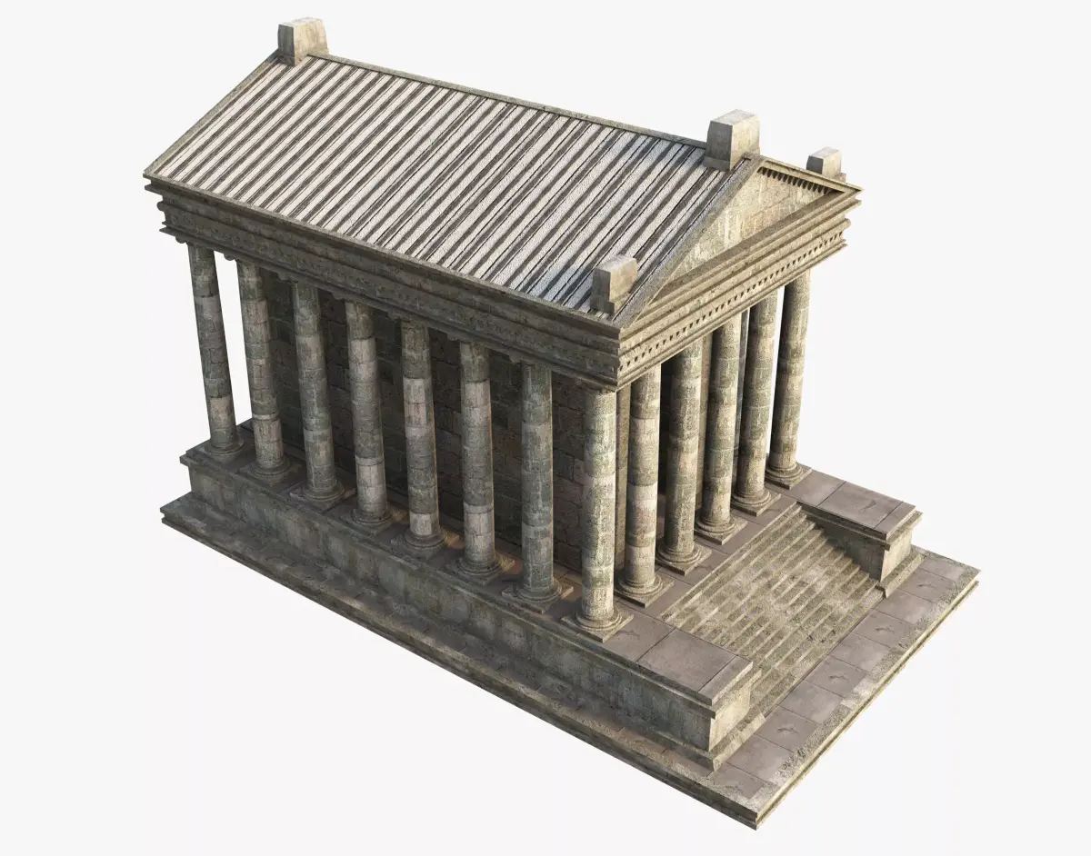 Garni Temple Armenia  3D model