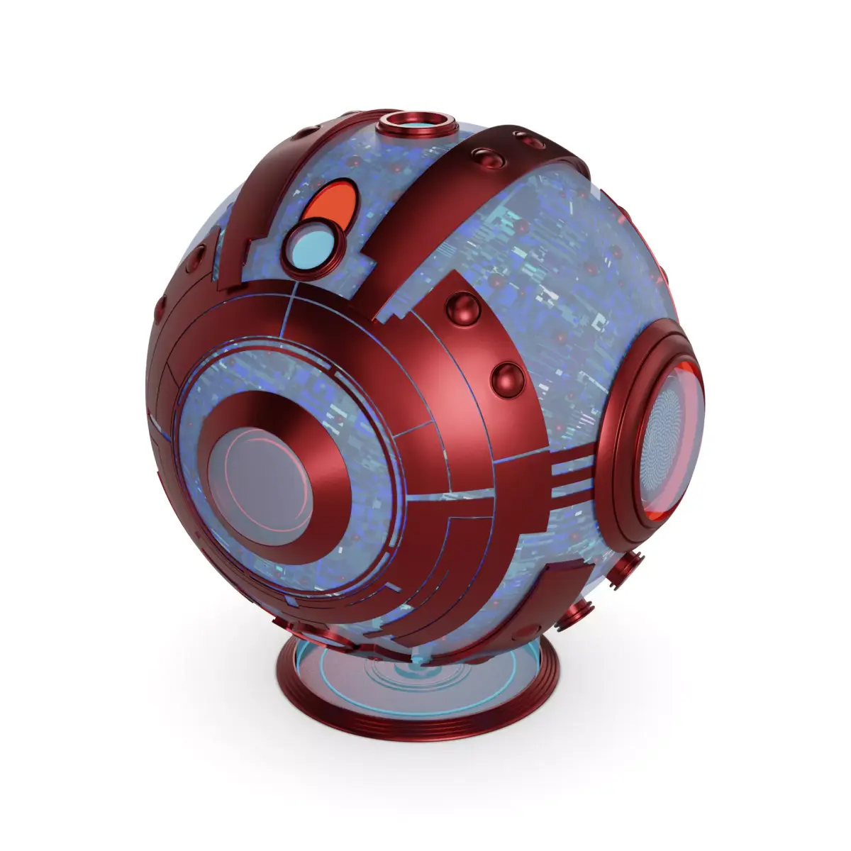 Exploration vehicle 3D model purchase