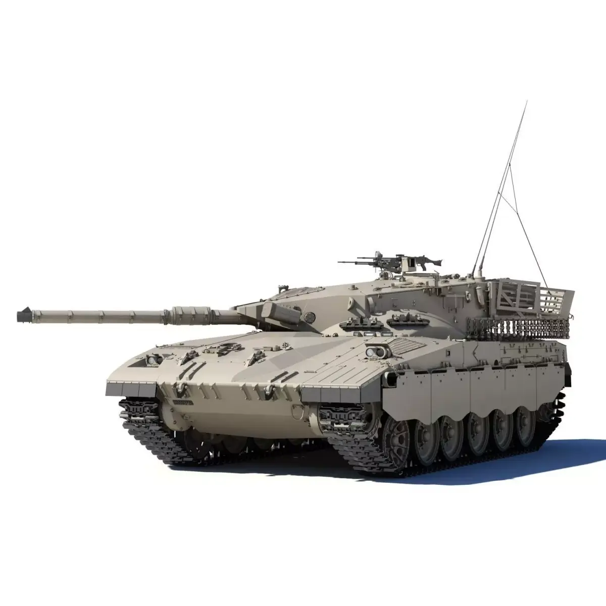 Merkava Battle Tank Mk1B 3D model