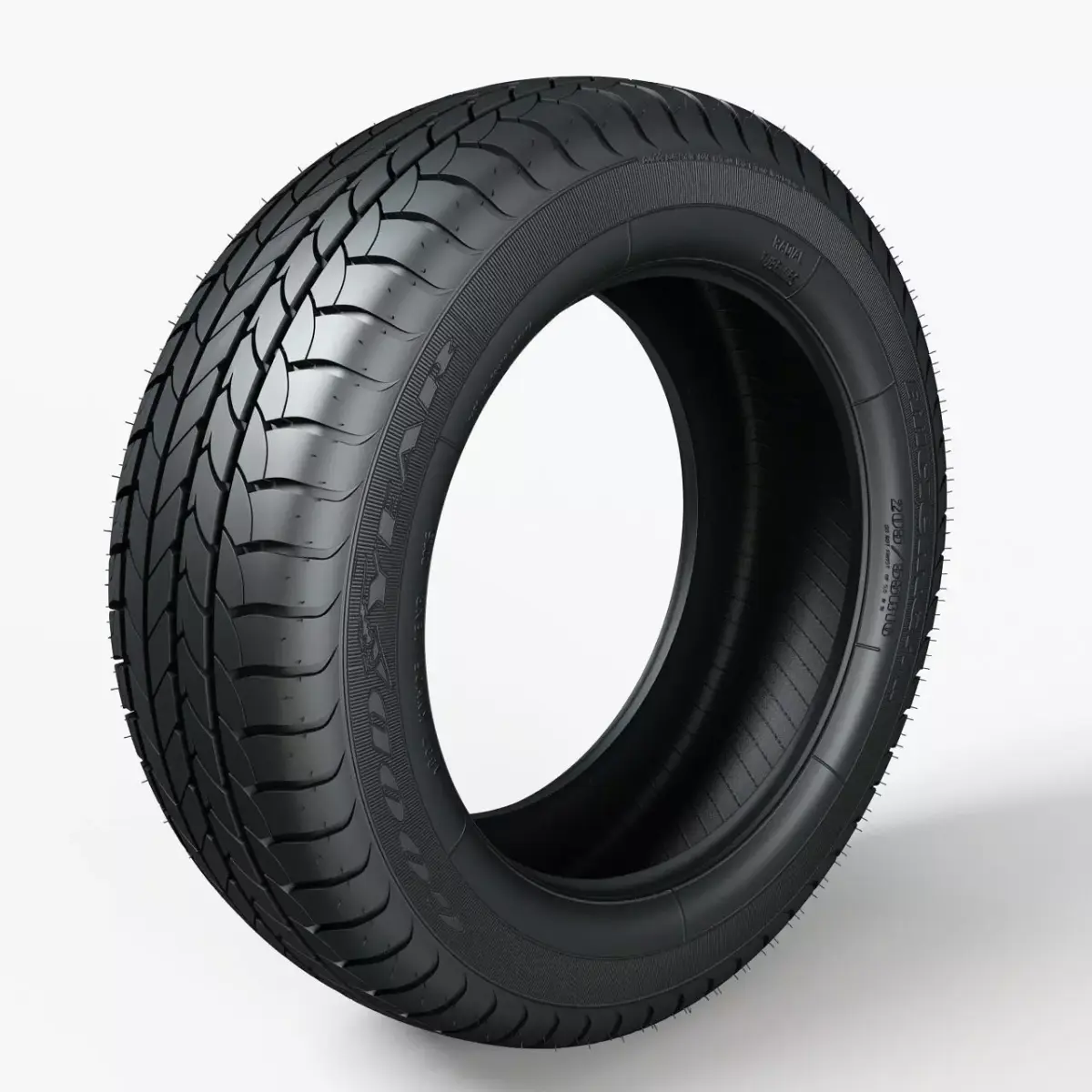 Tire GoodYear Efficient Grip 205x55xR16 3D model
