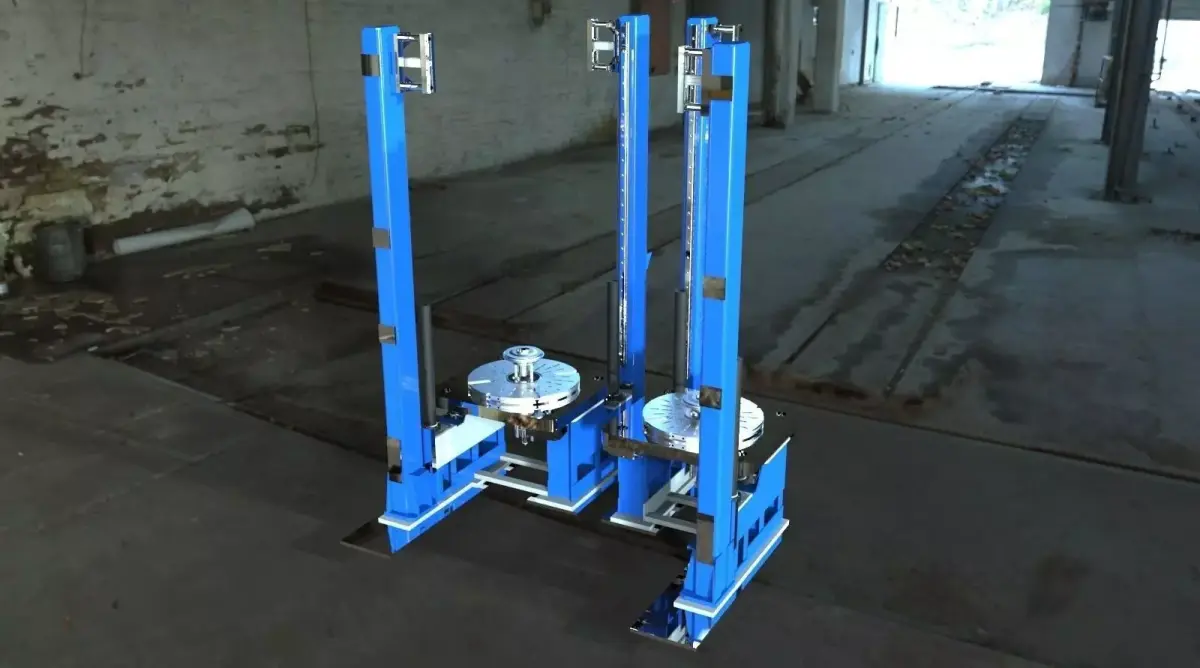 Tyre Press Machine Free 3D model