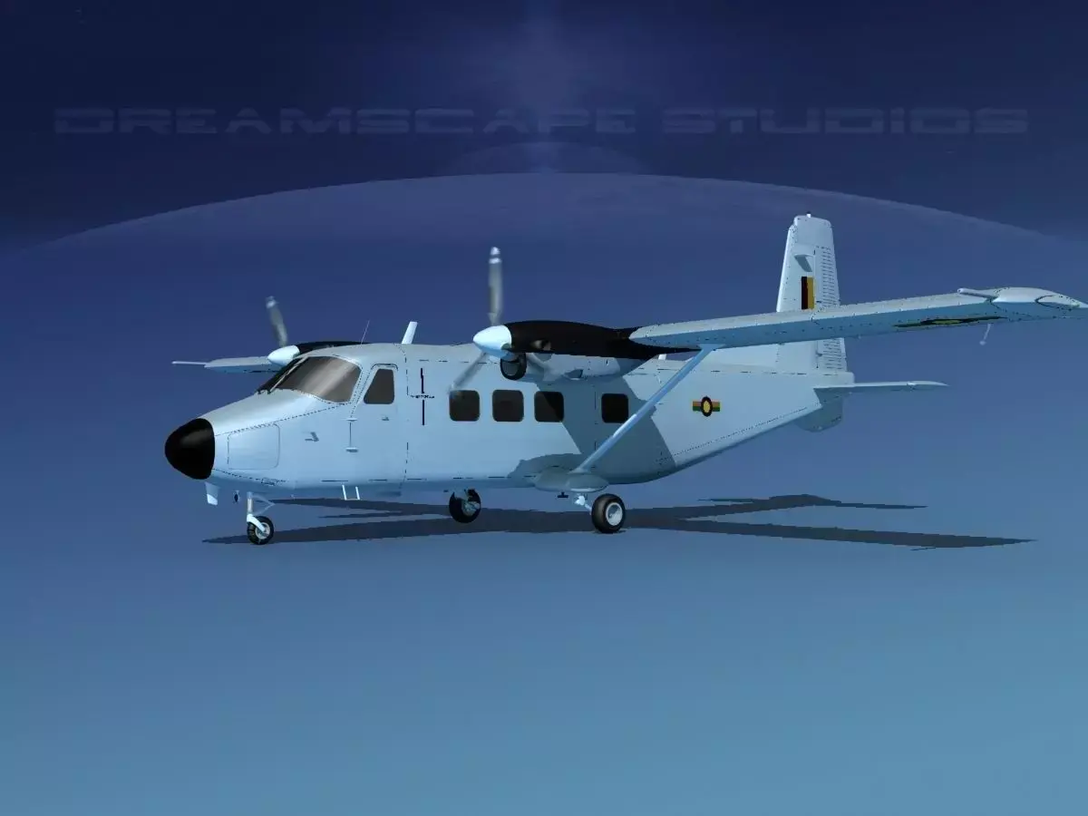 Harbin Y-12 II Sri Lanka Air Force 3D model