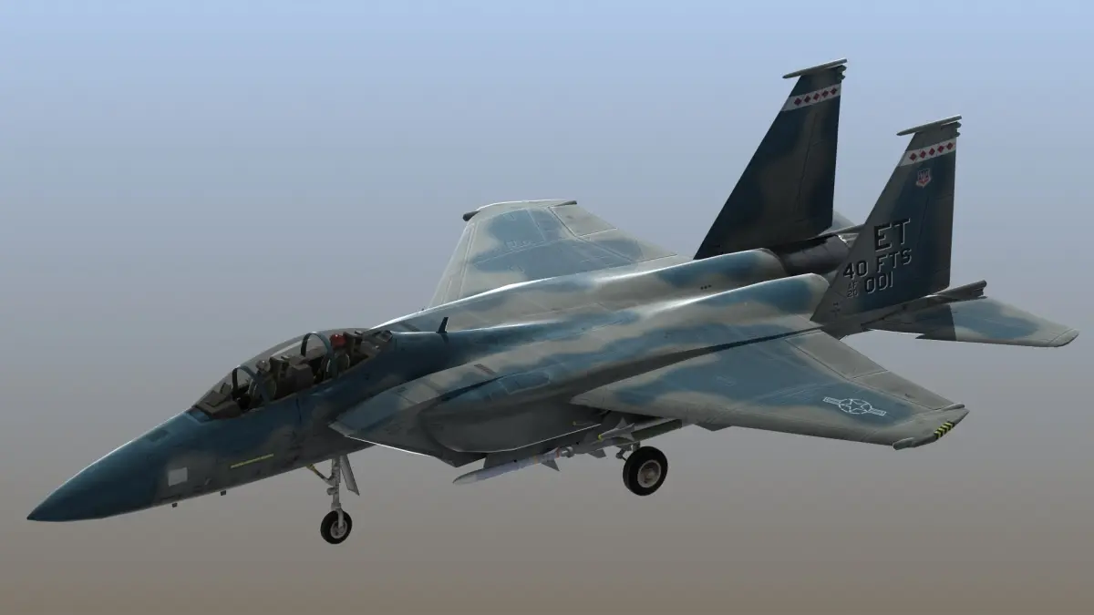 F15EX Eagle II USAF 3D model