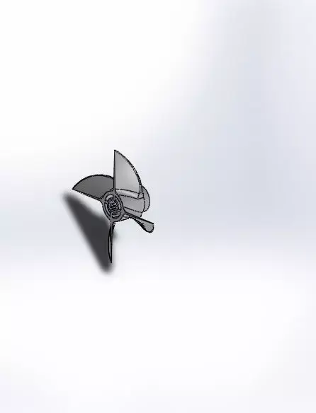 Marine Speed Prop 3D model
