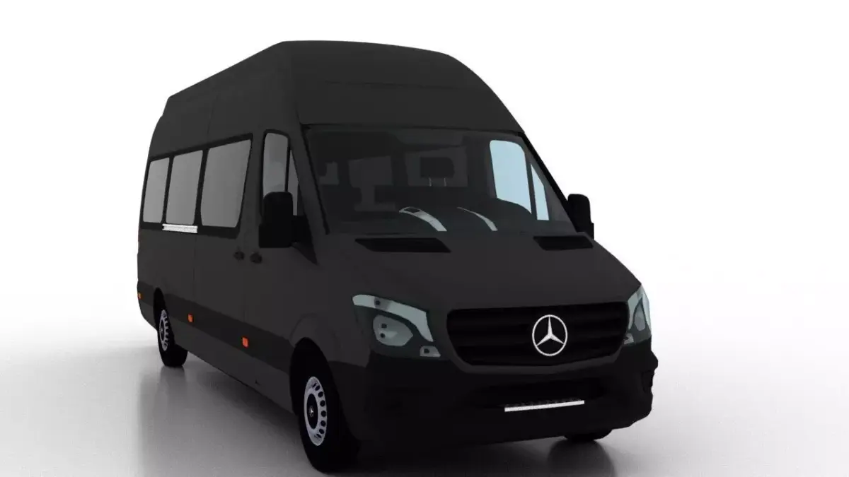 Mercedes Benz Sprinter L3H3 2015 Passenger EU 3D model