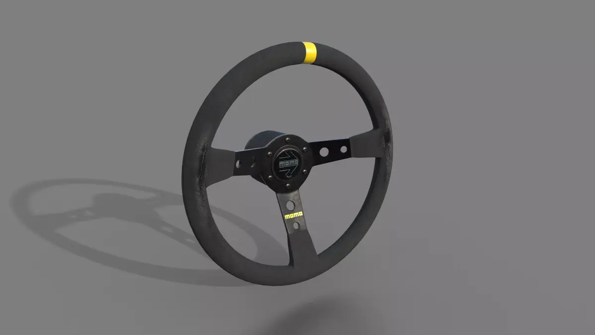 MOMO Mod 07 Low-poly 3D model