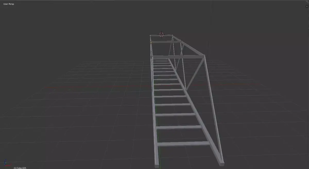Ho scale model train bridge 3D print model