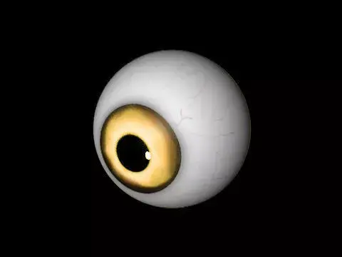 Honey eye Free low-poly 3D model