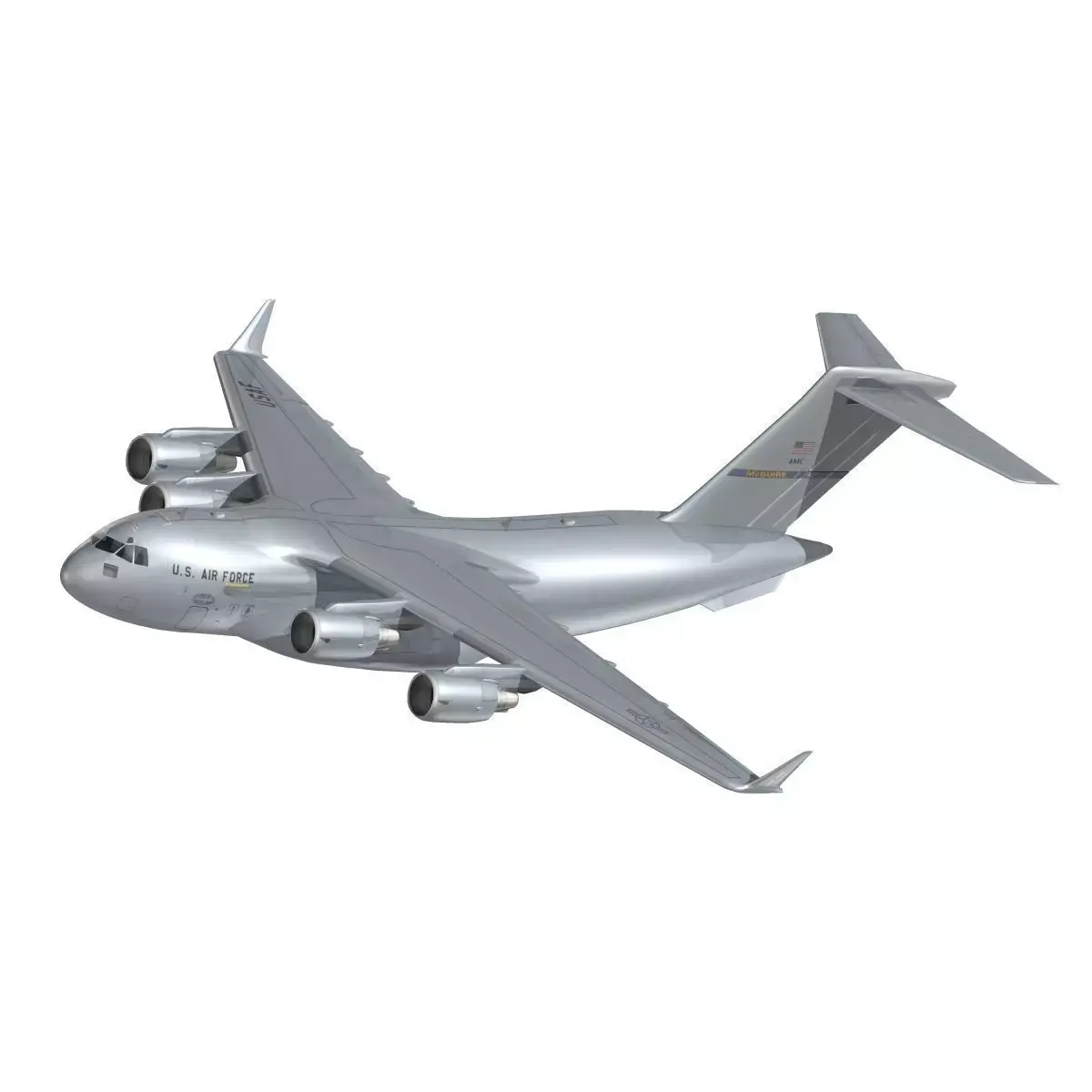 Boeing C-17 Globemaster III 3D model get