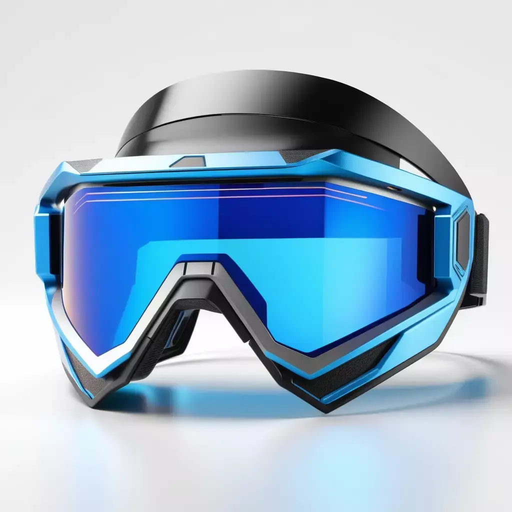 Sleek SciFi Visor 3D model