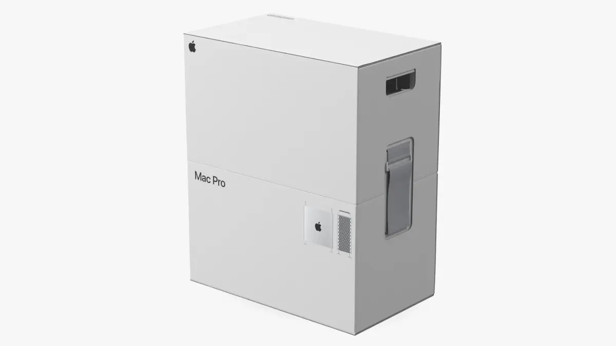 Box Mac Pro 3D model